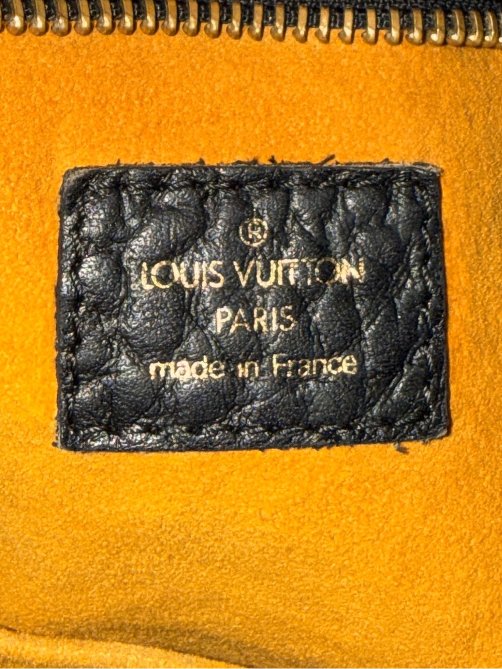 Vintage 2007 Louis Vuitton Neo Cabby MM Black Denim with Gold Hardware - Picture 8 of 10